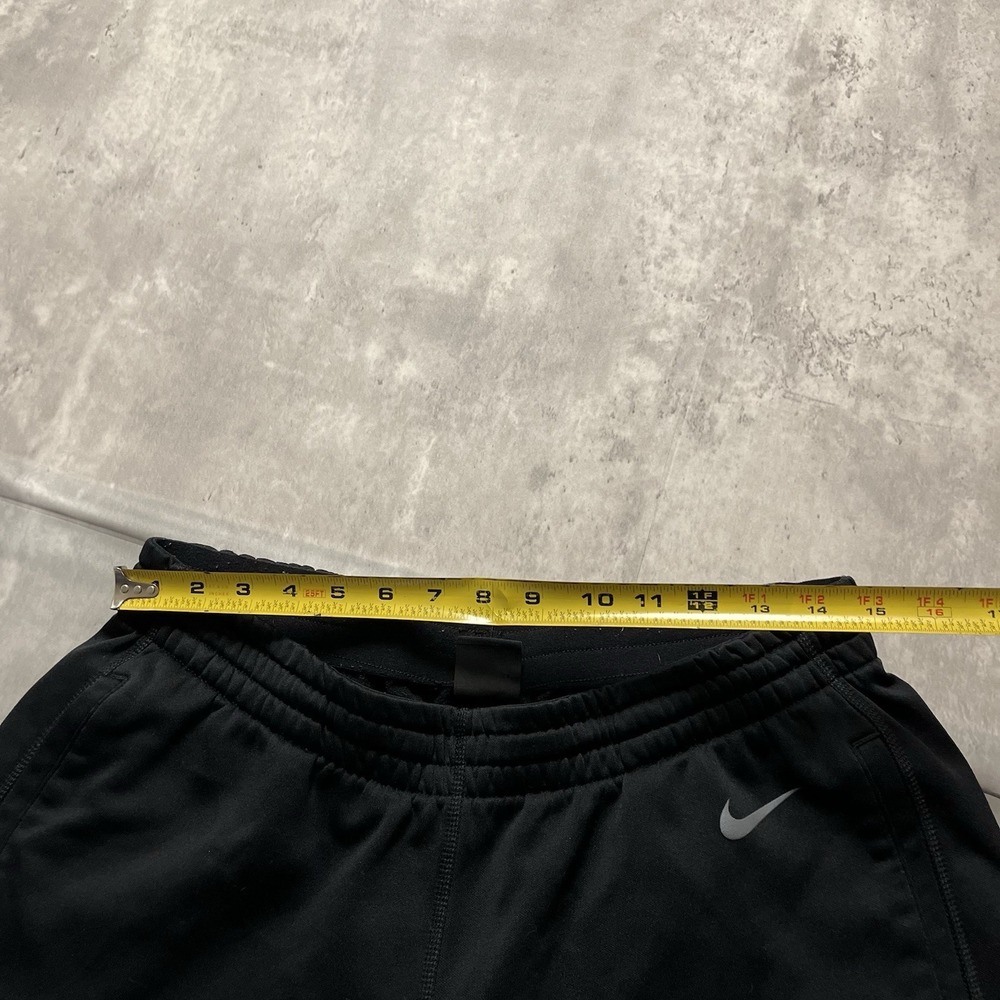 Nike Dri Fit Mens Jogger Pants Black Athletic Training Soccer Running L - Picture 5 of 10